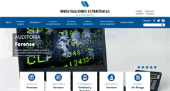 Desktop Screenshot of investigacionesestrategicas.com